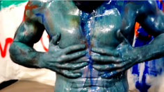 Bluer Chest by Karl Lakolak 2021