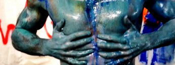Bluer Chest by Karl Lakolak 2021