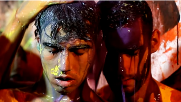 Coloured Shower by Karl Lakolak 2015