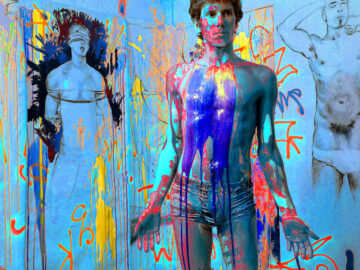 blue
