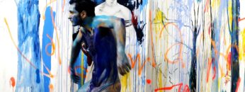 blue experimental dance