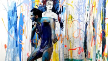 blue experimental dance