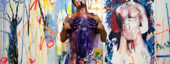 a character in the painting